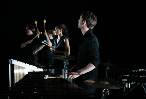 Percussions Claviers de Lyon © Julie Cherki Photo en jeu.